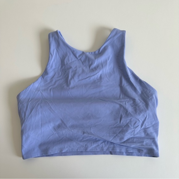 Athleta Tops - Conscious Crop Athleta Periwinkle